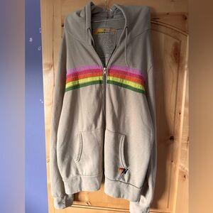 Aviator Nation 5 Stripe Hoodie
